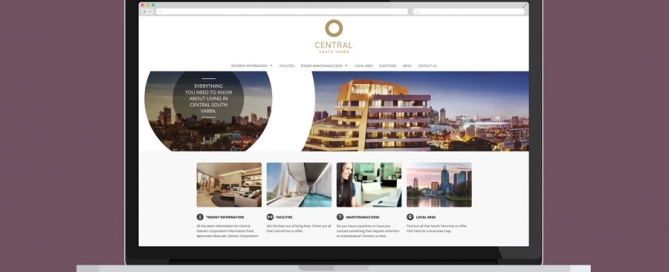 Central South Yarra Website Design