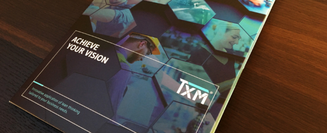 TXM Lean Solutions Brochure Design
