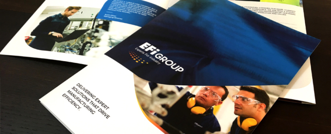 EFI Group Company Credentials Brochure Design