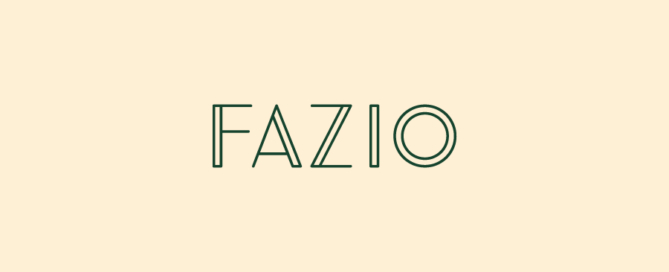 Fazio Restaurant Branding